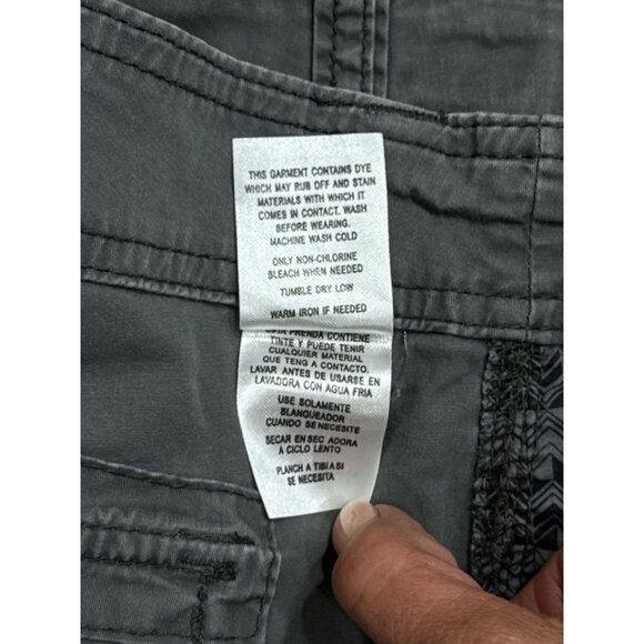 Unionbay Men’s Cargo Shorts Size 36 Gray Cotton Lightweight Relaxed Fit Stretch - Picture 7 of 8